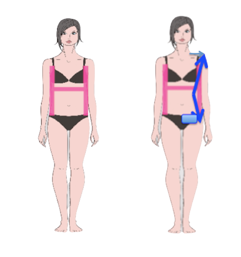 H Body Shape Women