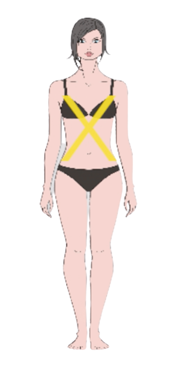 X Body Shape Women